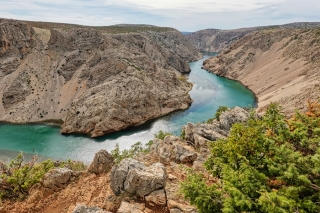 Zrmanja Canyon, Kroatien