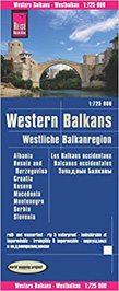 Landkarte Westliche Balkanregion